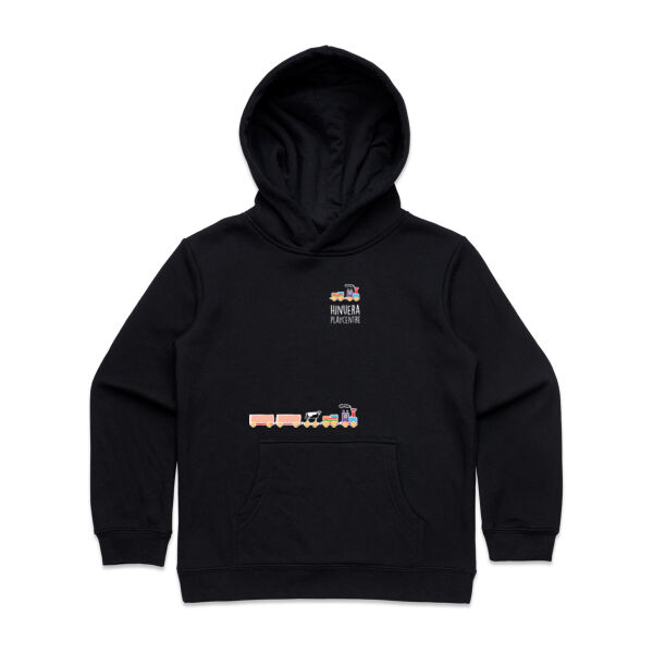 Front Print Dark - Kids Supply Hoodie Thumbnail