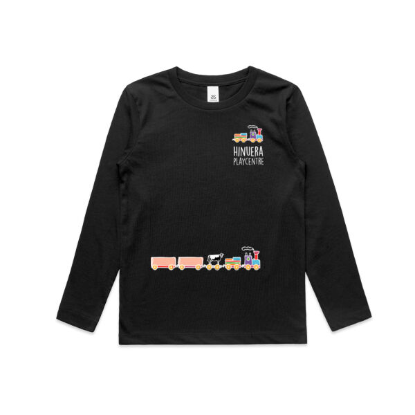 Front Print Dark - Kids Longsleeve Tee Thumbnail